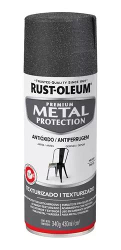 Pintura Aerosol Metal Protection Texturado Negro Rust Oleum Cuotas