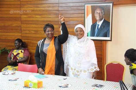 Politique Les Femmes Du Pdci Rendent Visite Leurs S Urs Du Rdr