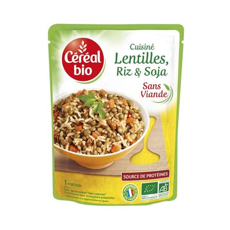 Lentilles Riz Et Soja Cuisin Bio C R Al Bio G La Belle Vie