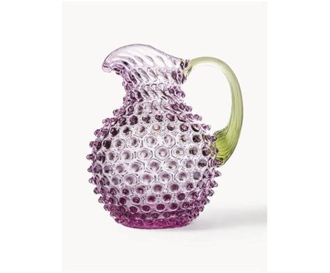 Mundgeblasener Krug Hobnail L Westwing