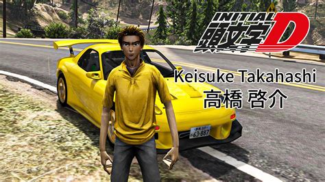 Keisuke Takahashi 高橋 啓介 from Initial D [Add-On Ped] - GTA5-Mods.com