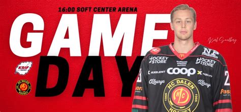 GAMEDAY KRIF HOCKEY HC DALEN Hockeyettan Se