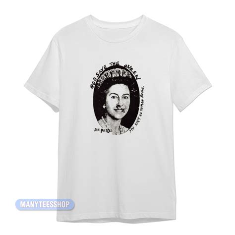 God Save The Queen Sex Pistols T Shirt