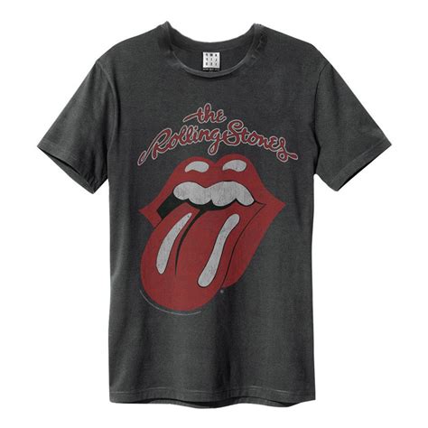 Amplified - Camiseta The Rolling Stones Vintage Tongue para Adulto