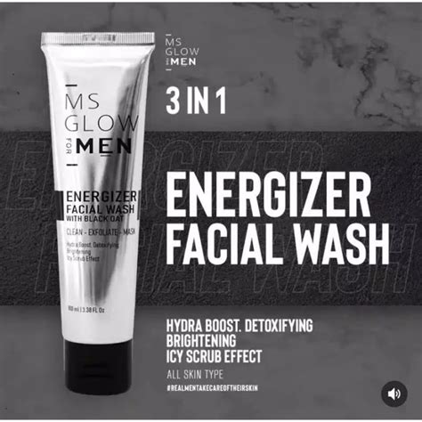 Facial Wash Ms Glow For Men Original Lazada Indonesia