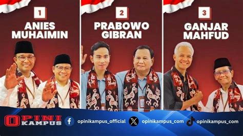 Riwayat Pendidikan Calon Presiden Wakil Presiden Opini Kampus