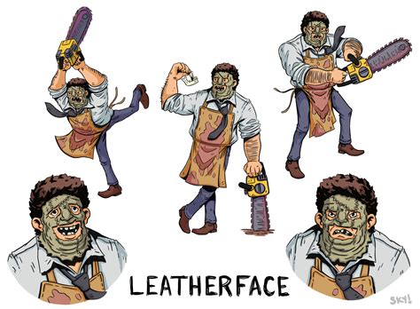 Leatherface Cartoon