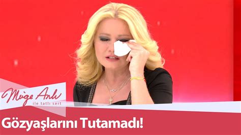 Canlı Yayında Gözyaşlarını Tutamadı Müge Anlı Ile Tatlı Sert 3 Aralık