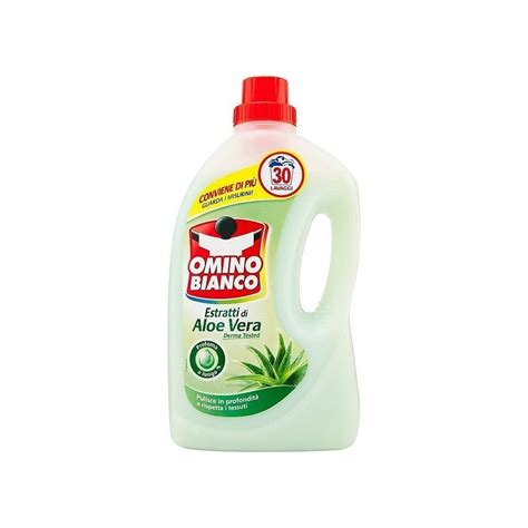 Omino Bianco Wasmiddel Vloeibaar Aloe Vera 30 Scoops 1 5L