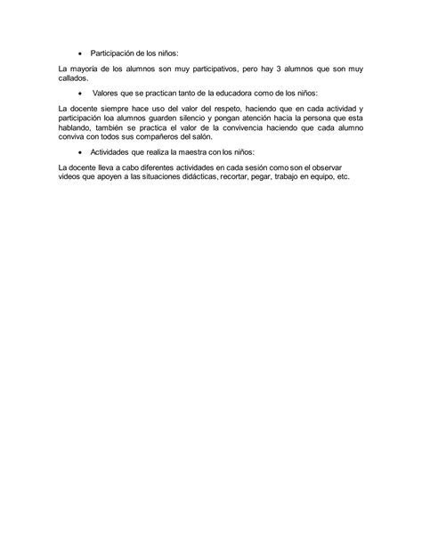 Informe Curso Observacion Y Analisis De La Practica Escolar PDF