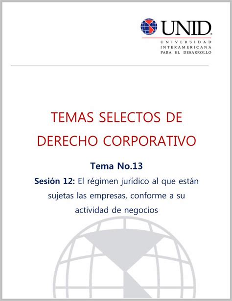 Pdf Temas Selectos De Derecho Corporativo Alternativo De Soluci N