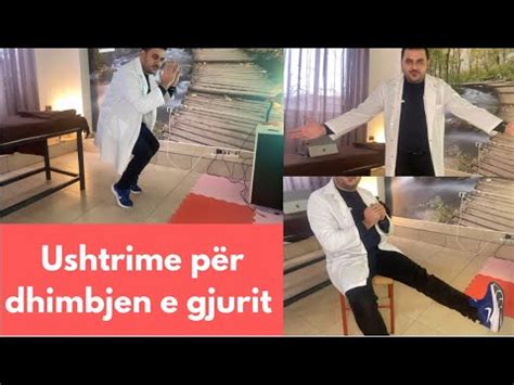 Ushtrime për dhimbjen e gjurit YouTube