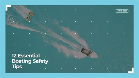 12 Essential Boating Safety Tips Lawrie Insurance Group