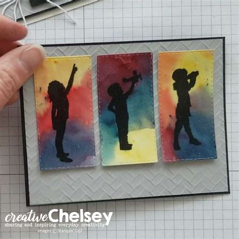 Creative Chelsey New Handmade Card Making Technique Pigment