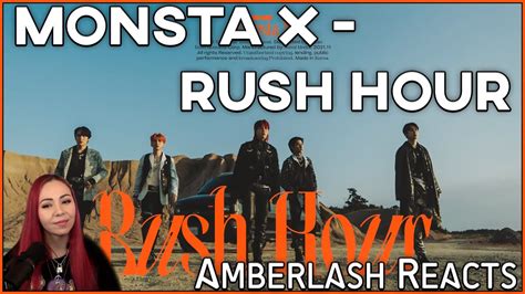 Singer Reacts to MONSTA X 몬스타엑스 Rush Hour MV First Time Reaction