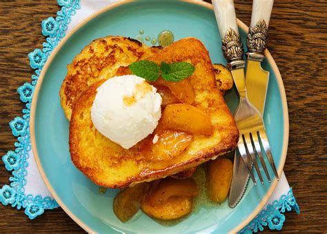 Brioche perdue aux pommes une délice économique de notre enfance Les