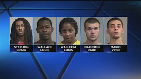 5 People Arrested In Connection With String Of Armed Robberies