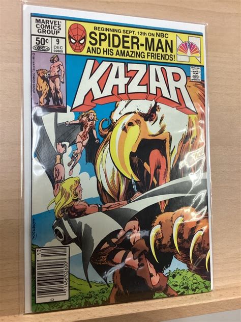 Ka Zar The Savage 9 Newsstand Edition 1981 Comic Books Bronze