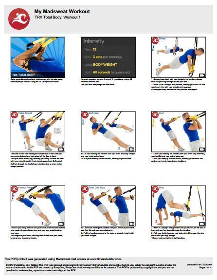 Printable Trx Workouts Eoua Blog