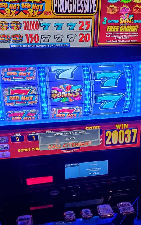 Triple Red Hot 7S Slot Machine By IGT