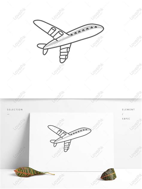 Hand Painted Aircraft Decoration Material Hand Painted Simple