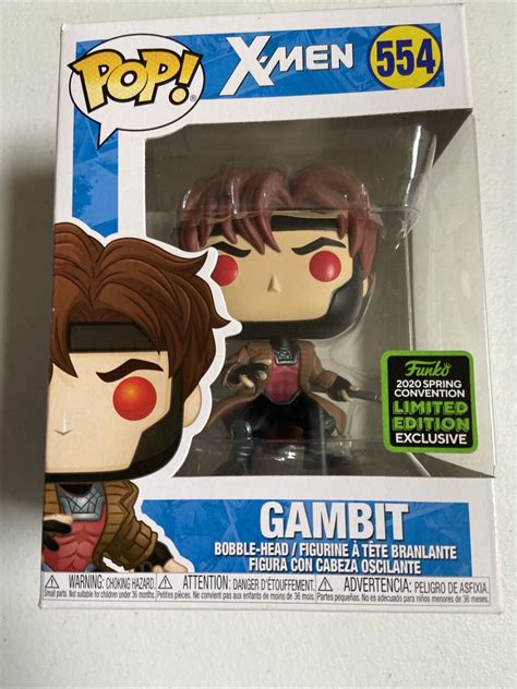 Funko Pop Gambit Walgreens Eccc Exclusive Ebay