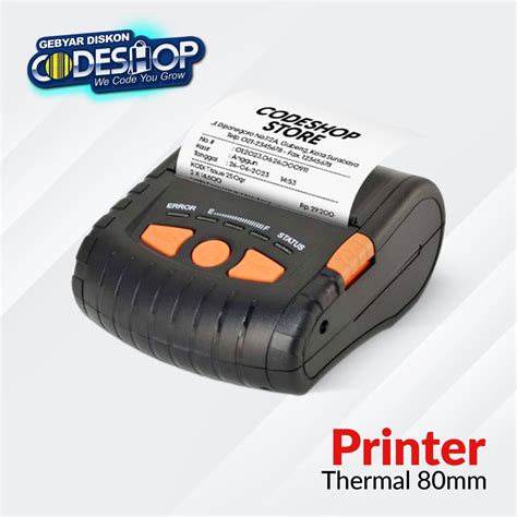 Jual Codesoft Hpm E Mobile Printer Kasir Direct Thermal Cetak Struk