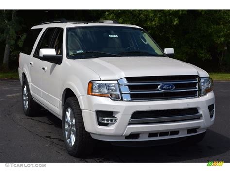 2017 White Platinum Ford Expedition El Limited 4x4 115662000 Car Color Galleries