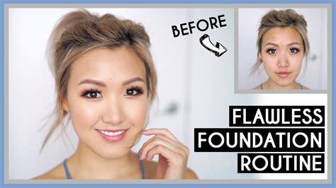 Flawless Foundation Routine Cruelty Free Ilikeweylie Youtube