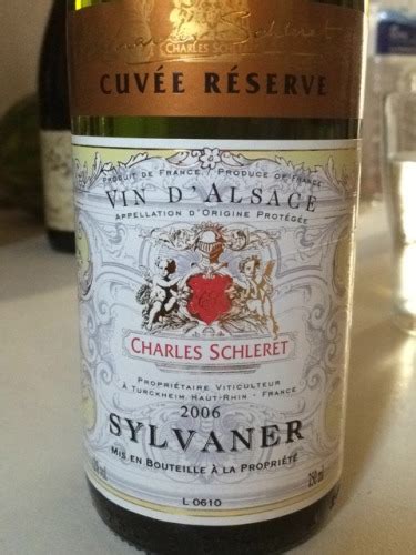 Charles Schleret Cuv E R Serve Sylvaner Vivino Us