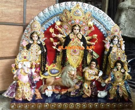 Small Fiberglass Durga Idol At Inr In Kolkata Glasspoll Art