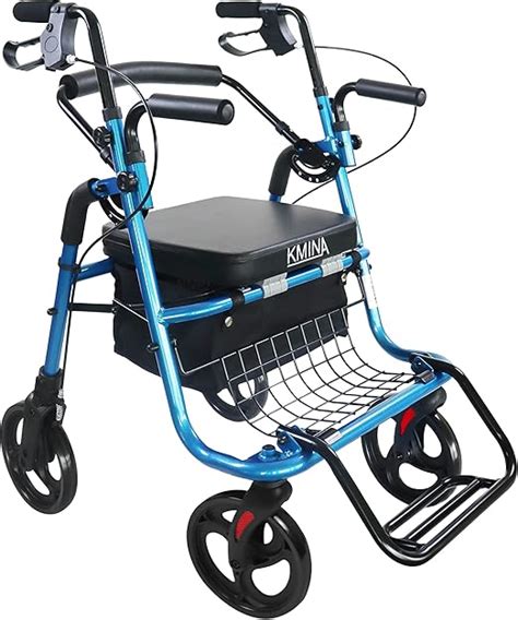 Kmina Rollator Rolstoel Voor Glad Terrein Rollator In