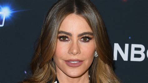 Sofia Vergara 51 Shows Off Her Curves In Sheer Blouse And Lace Bralette Hello