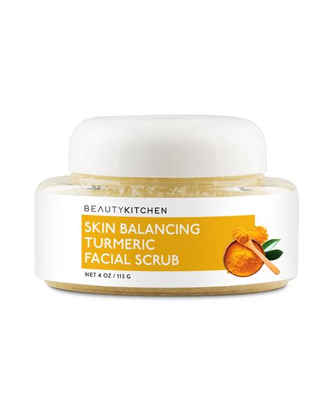 Skin Balancing Turmeric Facial Scrub Beauty Kitchen