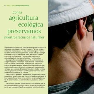 Conoce Y Vive La Agricultura Ecol Gica Pdf