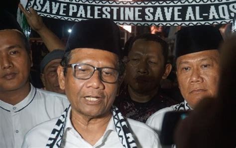 Mahfud RI Tak Buka Diplomasi Dengan Israel Sampai Palestina Merdeka