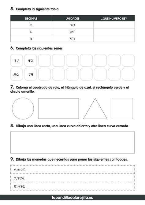 Evaluaciones Iniciales Exámenes Matemáticas Abn Segundo