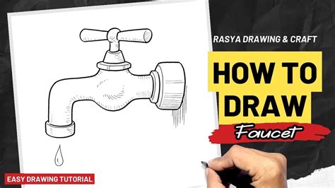 How To Draw Faucet Youtube