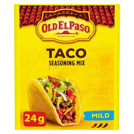 Old El Paso Mild Taco Seasoning Mix Walmart Canada