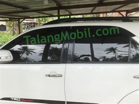 Jual TALANG AIR MOBIL TOYOTA FORTUNER MODEL SLIM RATA FLAT PEREKAT 3M