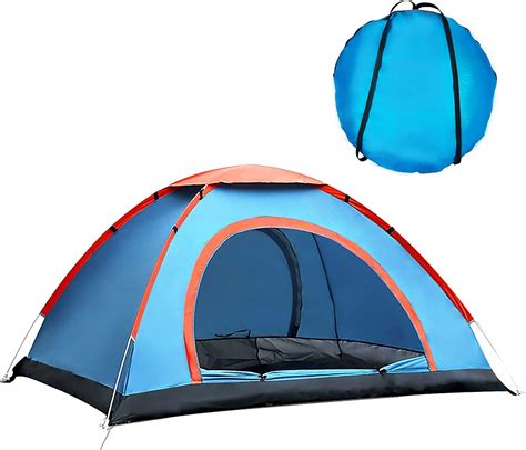 Bauza Camping Tent 3 4 Person Tent Pop Up Camping Tent Easy Up Tent Waterproof