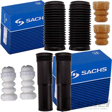 4x SACHS GAS STOßDÄMPFER S LINE DOMLAGER SERVICE KIT für AUDI A4 B8