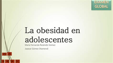 Obesidad En Adolescentes Ppt