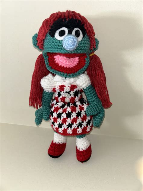 SESAME STREET ELIZABETH - Nana's Crochet Shoppe