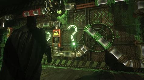 Batman Arkham Knight Entrance To Arkham Knight Hq Plus Riddler Trophy