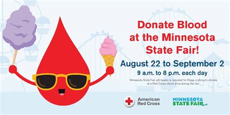 Red Cross Urges Minnesota State Fairgoers To Roll Up A Sleeve Amid