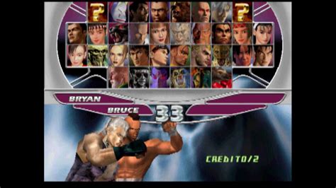 Tekken Tag 1 Arcade Bruce Bryan Playthrough Apr 11 2017