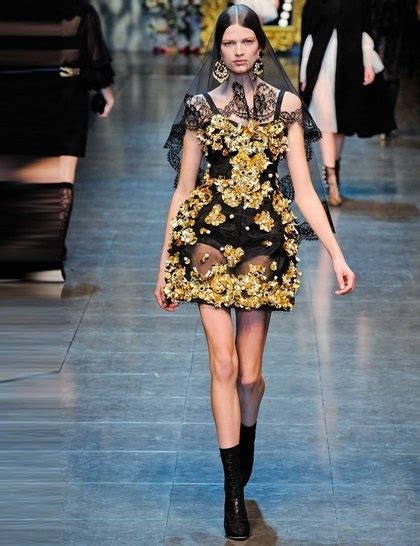 Dolce And Gabbana Fall 2012 Milan Fashion Week Fashion Gone Rogue Fashion Show Runway