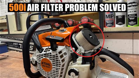 500i Air FILTER PROBLEM SOLVED YouTube