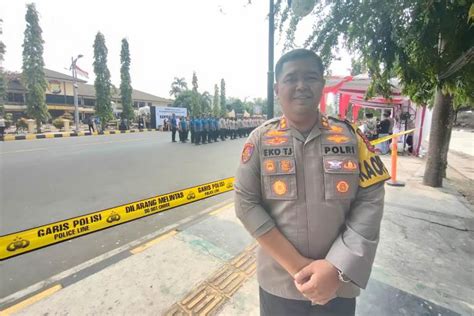 Polres Cilegon Siapkan 500 Personil Untuk Pengamanan OPS Mantap Brata